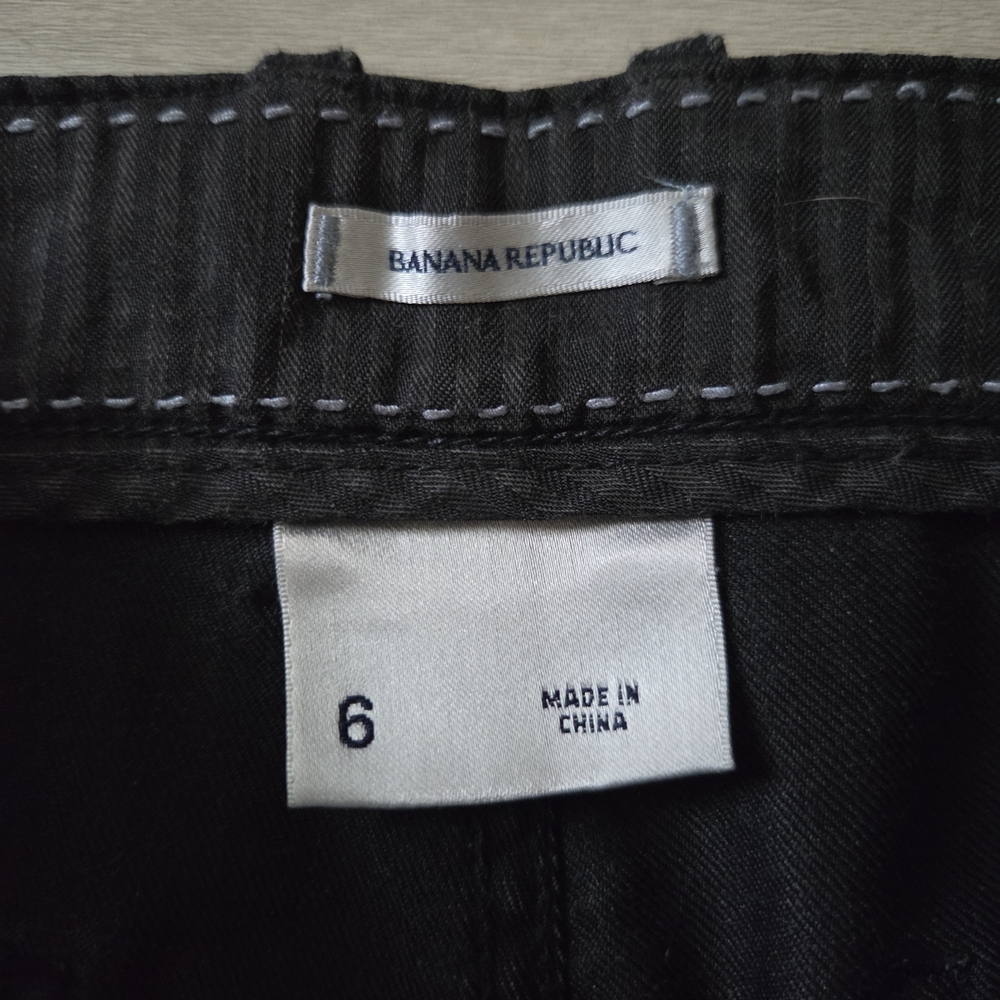 Banana Republic Women's Black Trouser Jeans - Picture 5 of 11